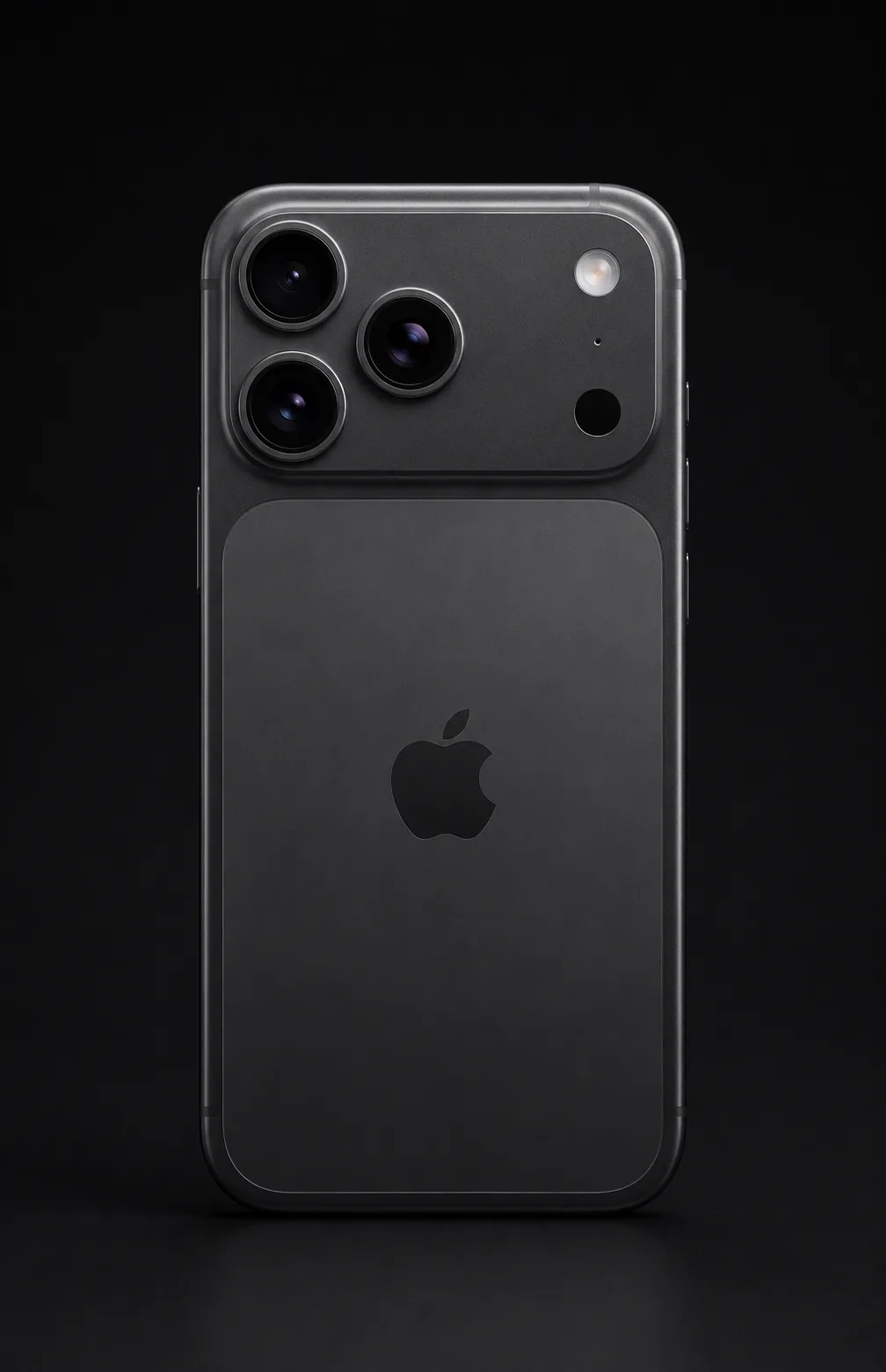AI先生に作ってもらったスペースブラックのiPhone 17 Pro これなら全然あり