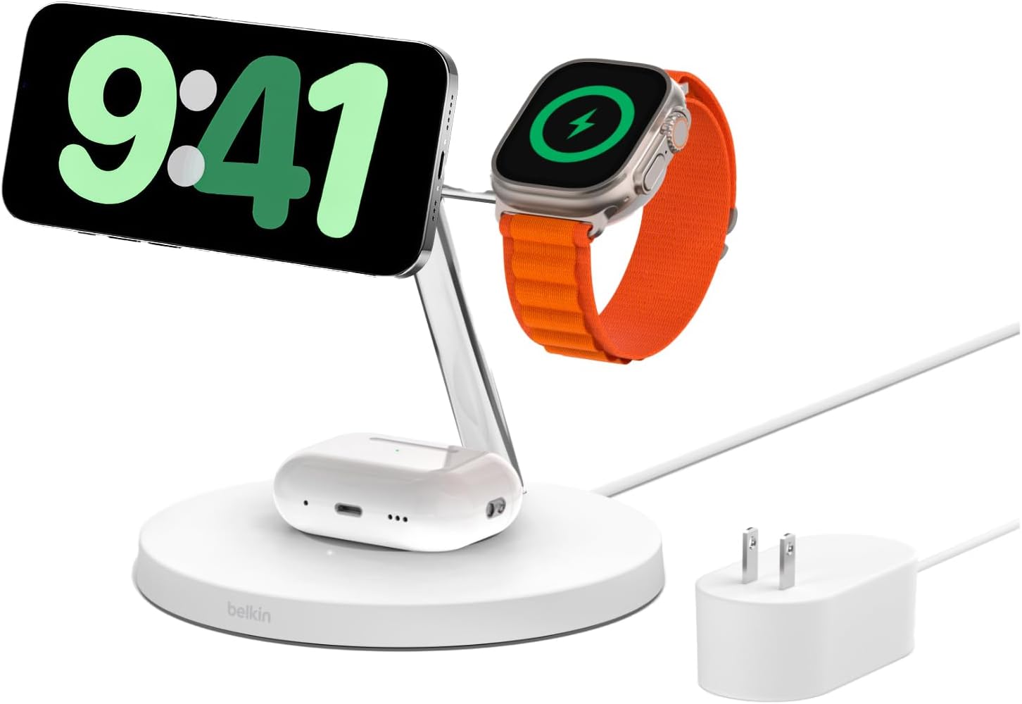 Belkin WIZ017 3-in-1 MagSafe充電スタンド